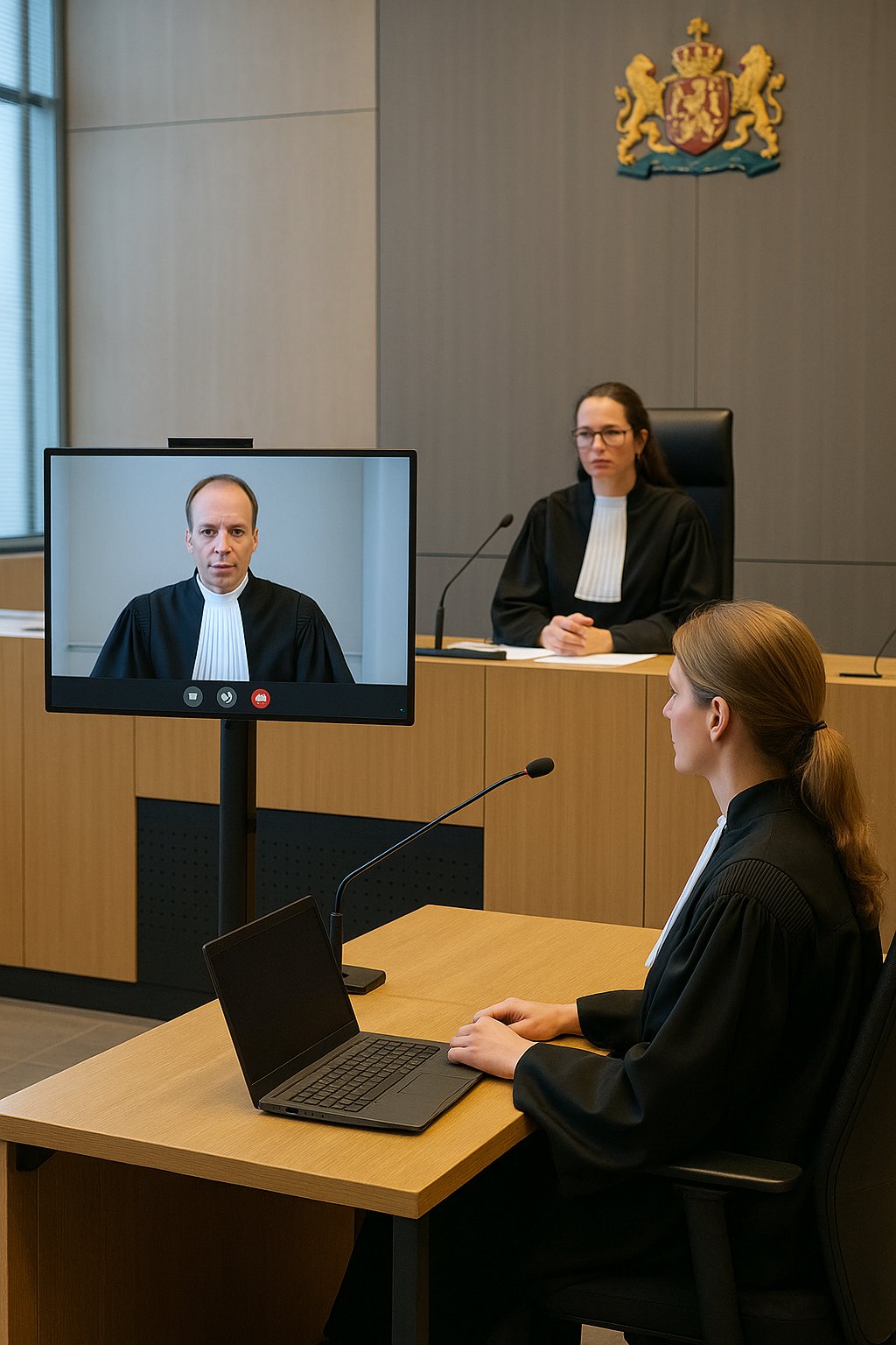 court video call