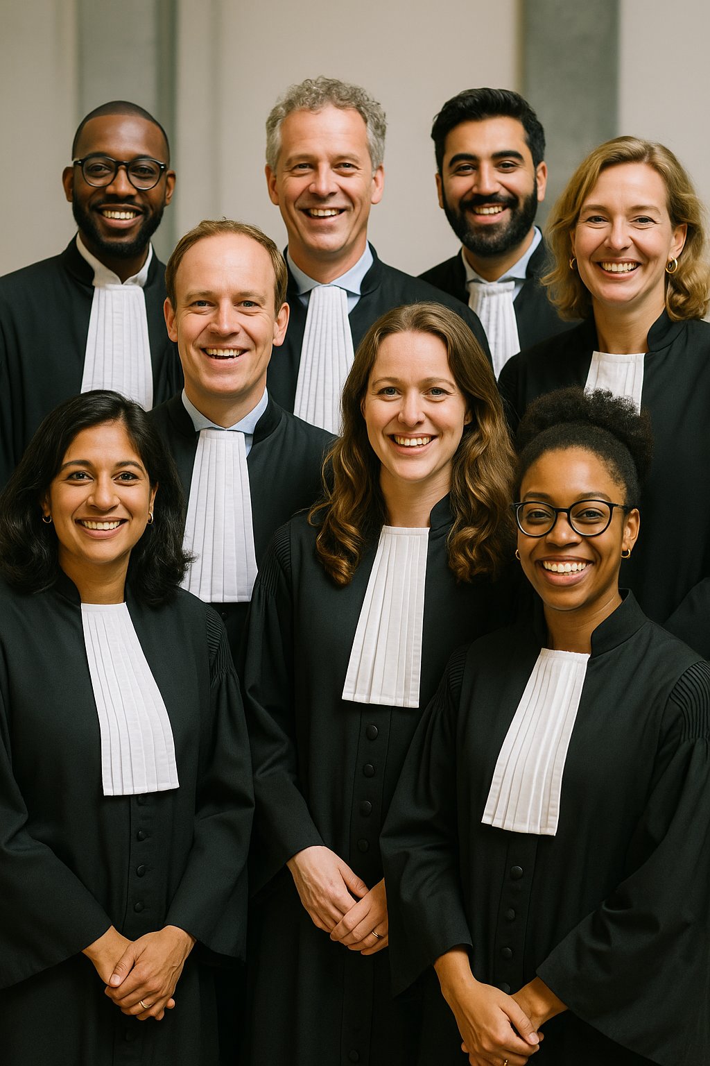 cheerful dutch lawyers